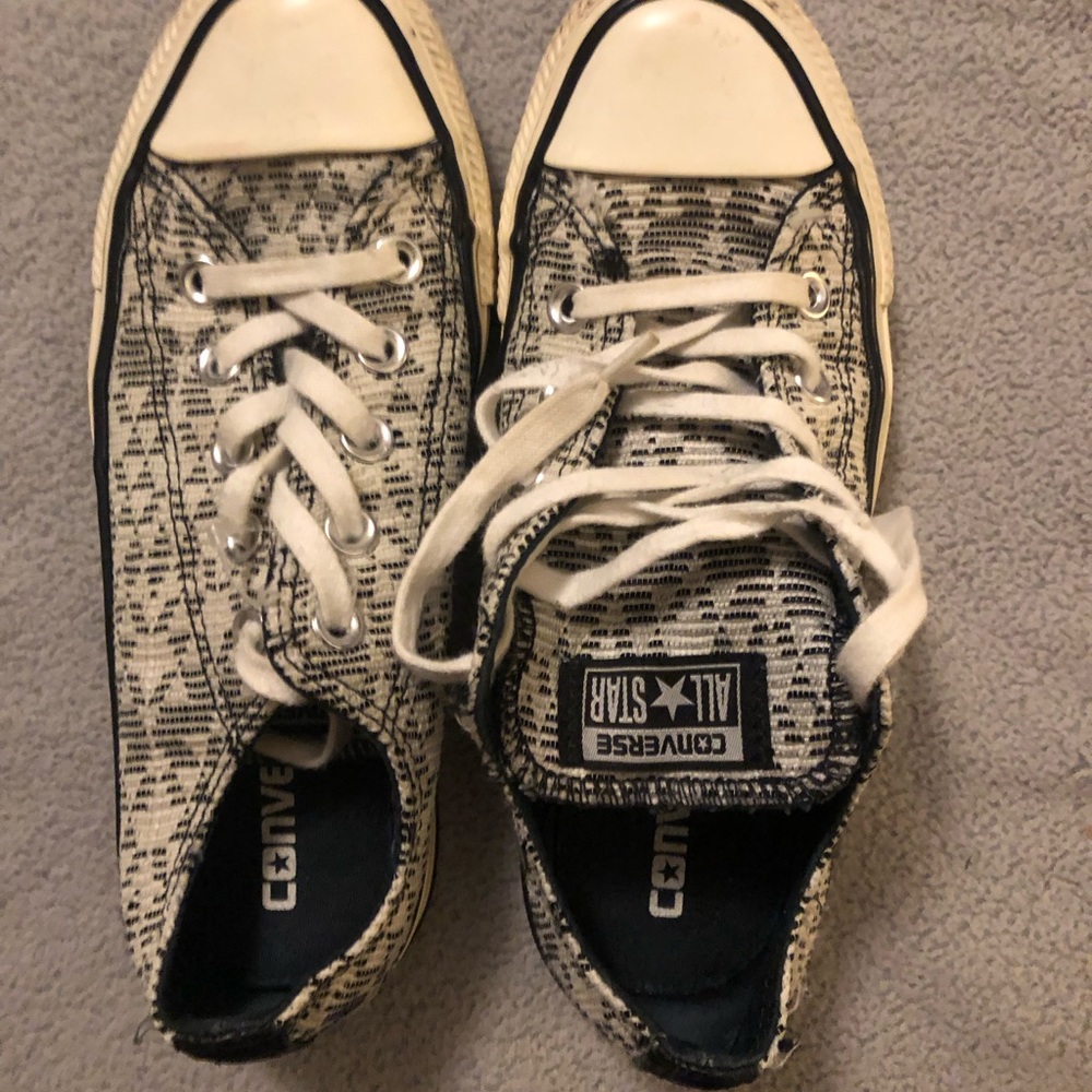 Perfect Condition New Inquire Patterned Chucks - image 1